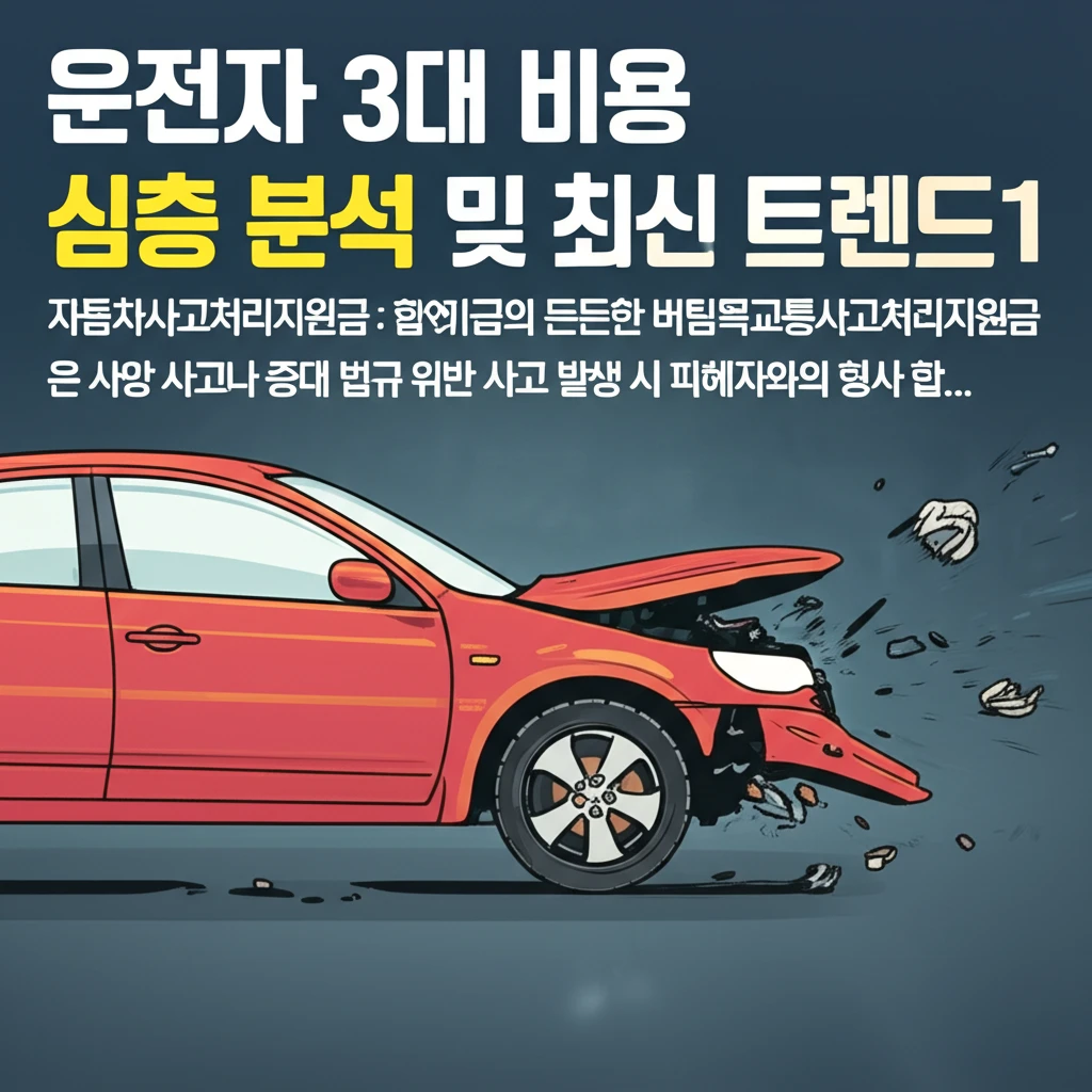 본론2 이미지 1: 운전자보험의 3대 핵심 보장 비교