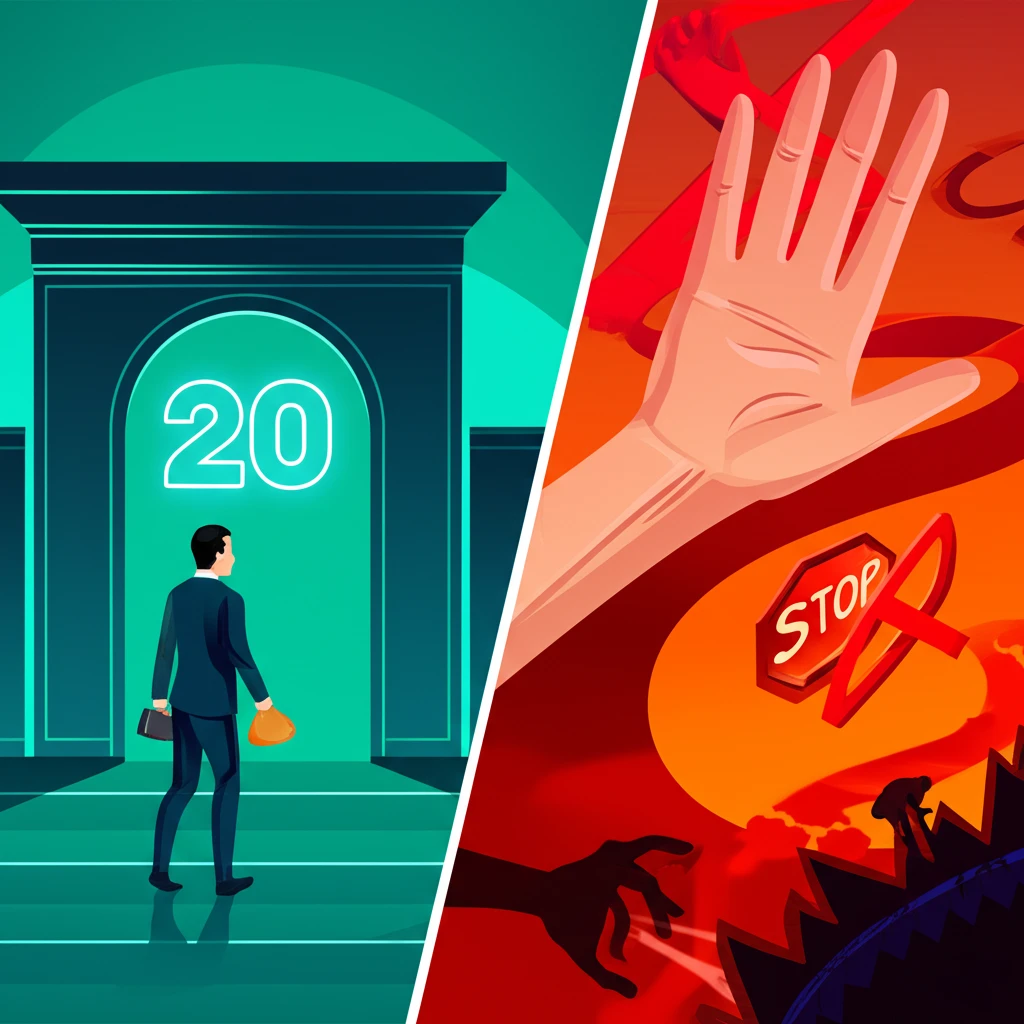 본론2 이미지 1: 법정 최고 금리 표지판