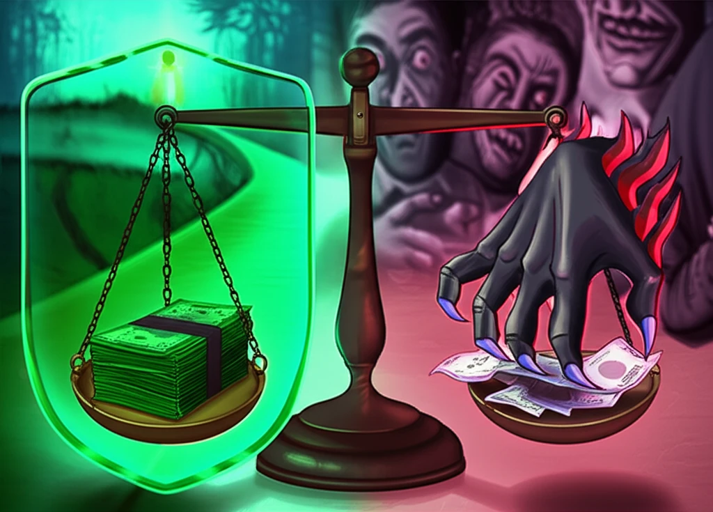 대부업 금리 및 조건 결정 요소 인포그래픽