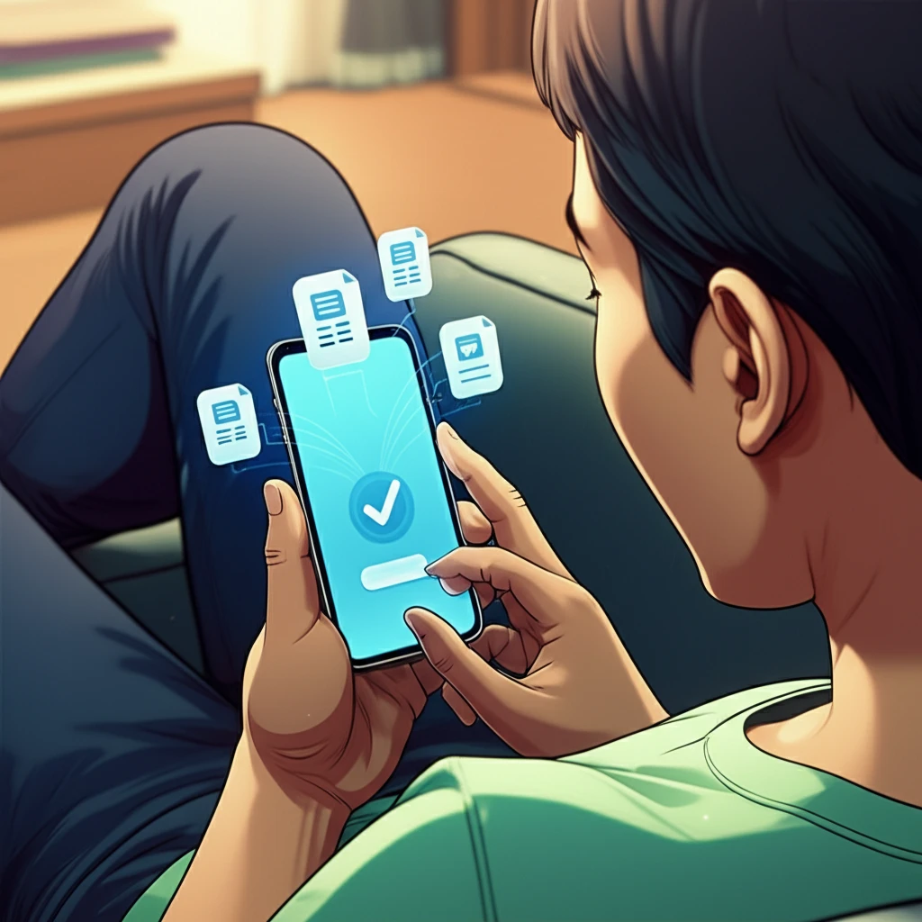 케이뱅크 전세대출 비대면 심사 프로세스 흐름도