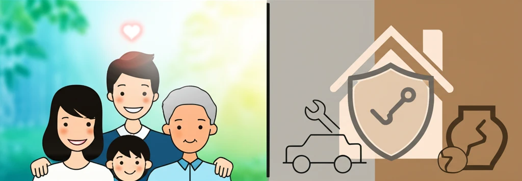 생명보험 vs 손해보험 보장 대상 및 지급 원칙 비교 이미지 1